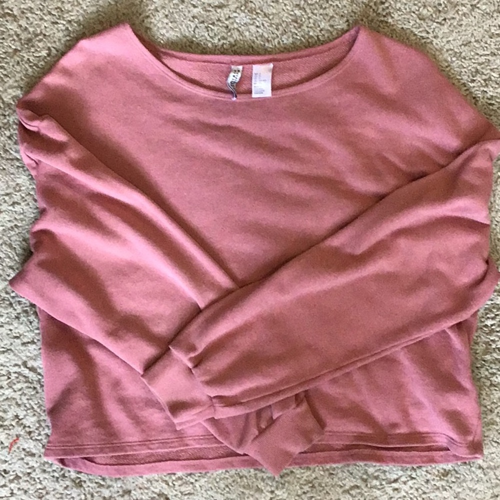 Divided Long-Sleeve Sweatshirt